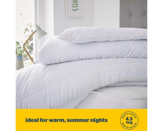 Superking - Silentnight Cooler Summer Duvet - 4.5 Tog