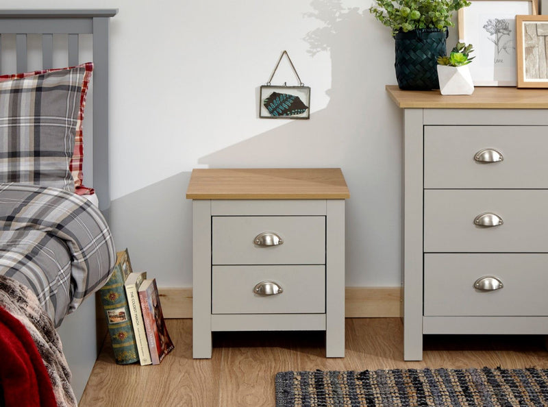 Lachlan 2 Drawer Bedside