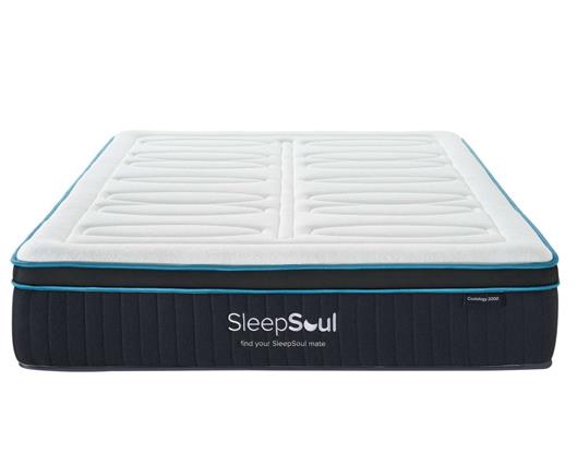 Soho Bed with SleepSoul Coolology 2000 Mattress - King