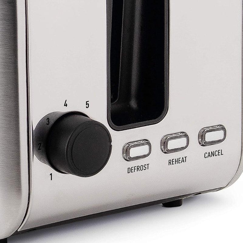 Haden Stoke 2 Slice Toaster Stainless Steel