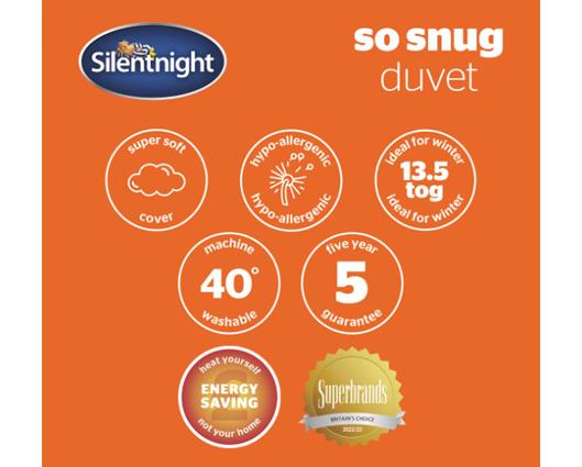 King - Silentnight So Snug Duvet � 13.5 Tog