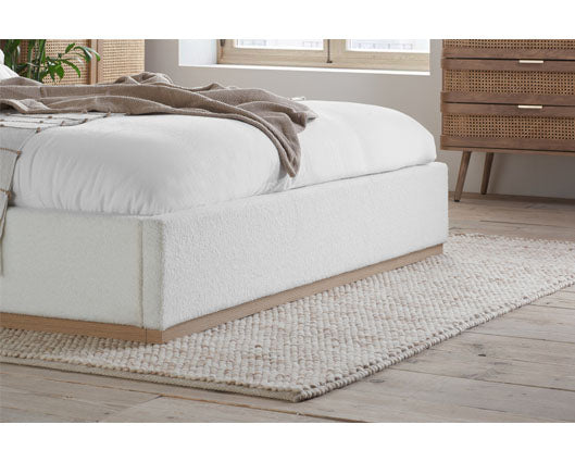 Eden King Bed - White