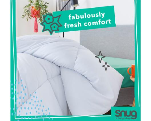 Single - Snug Fabulously Fresh Anti-Allergy Duvet 4.5 Tog