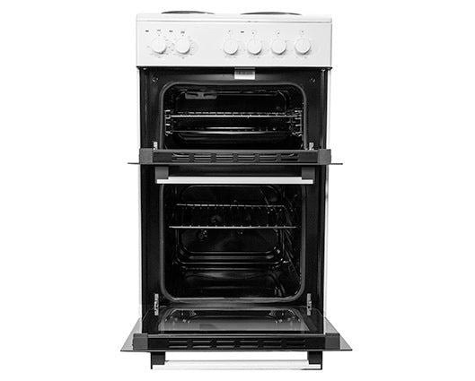 SIA ETS50" 50cm Twin Cavity Electric Cooker with Solid Plate Hob