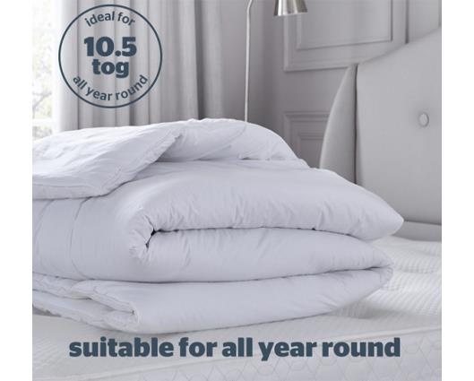 King - Silentnight Pure Cotton Duvet - 10.5 Tog