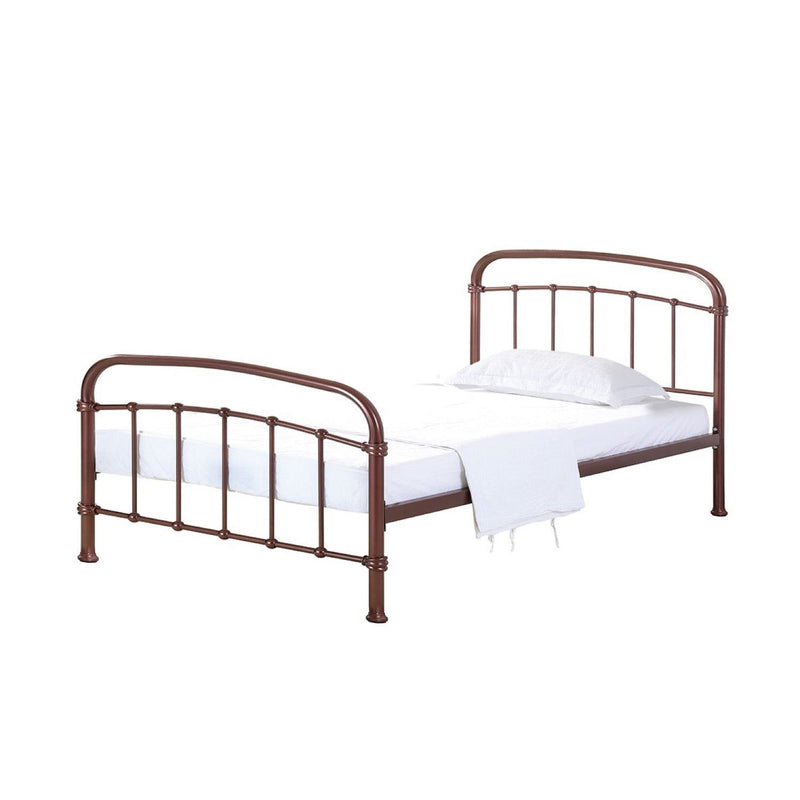 Halston Single Bed - Copper