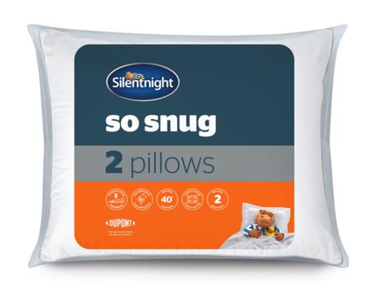 Silentnight So Snug 2 Pack Pillows