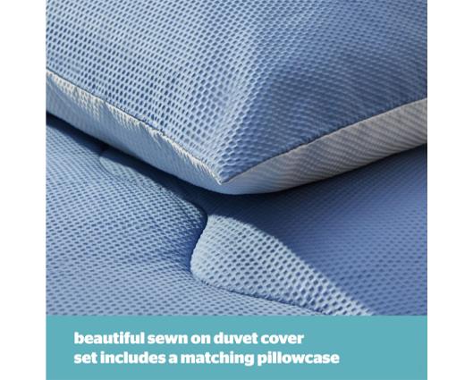 Superking - Silentnight Seersucker Coverless Duvet 10.5 Tog