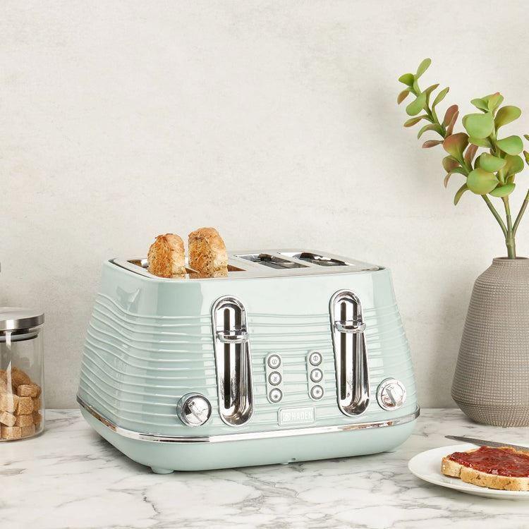 Haden Devon 4 Slice Toaster Eucalyptus