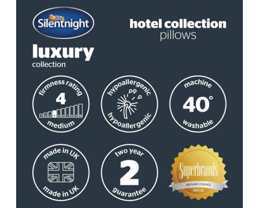 Silentnight Hotel Collection Pillow - 2 Pack