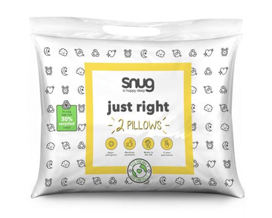 Snug Just Right Pillows - 2 Pack