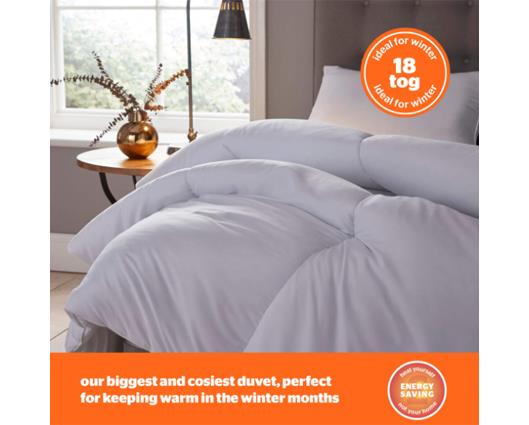 Single - Silentnight Warm And Cosy Double Decker Duvet � 18 Tog