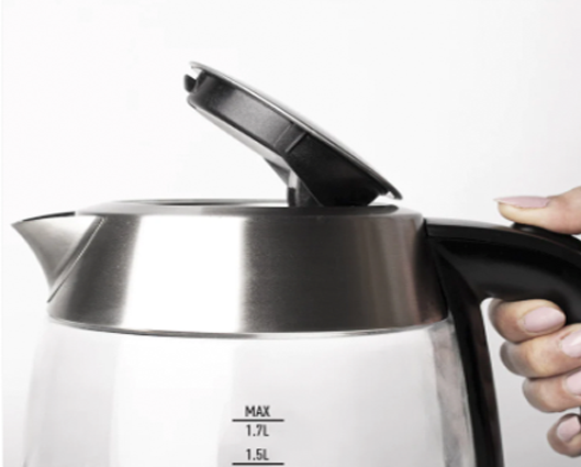 Haden Guildford 1.7L Glass Kettle