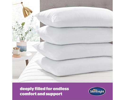 Silentnight Deep Sleep Pillows, 4 Pack