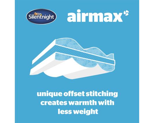 Single - Silentnight Airmax Duvet - 10.5 Tog