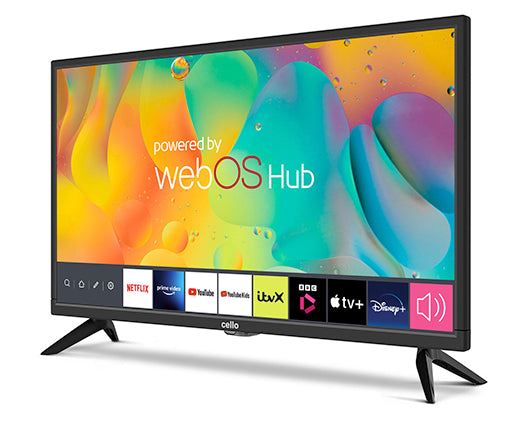 Cello C24WS01 24" Smart WebOS TV with Freeview Play