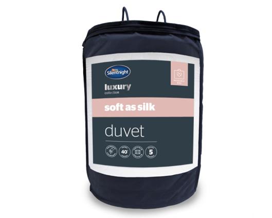 King - Silentnight Soft as Silk Duvet - 13.5 Tog