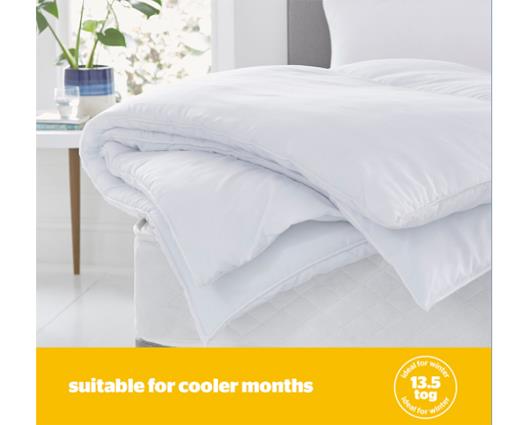 Superking - Silentnight Hollowfibre Duvet - 13.5 Tog