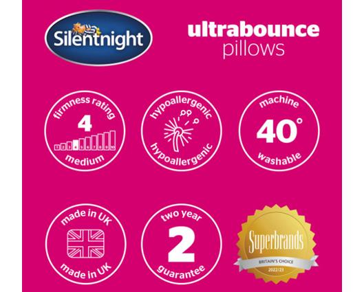 Silentnight Luxury Ultrabounce Pillow - 6 pack