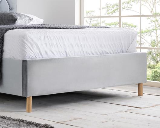 Loxley Double Bed - Grey