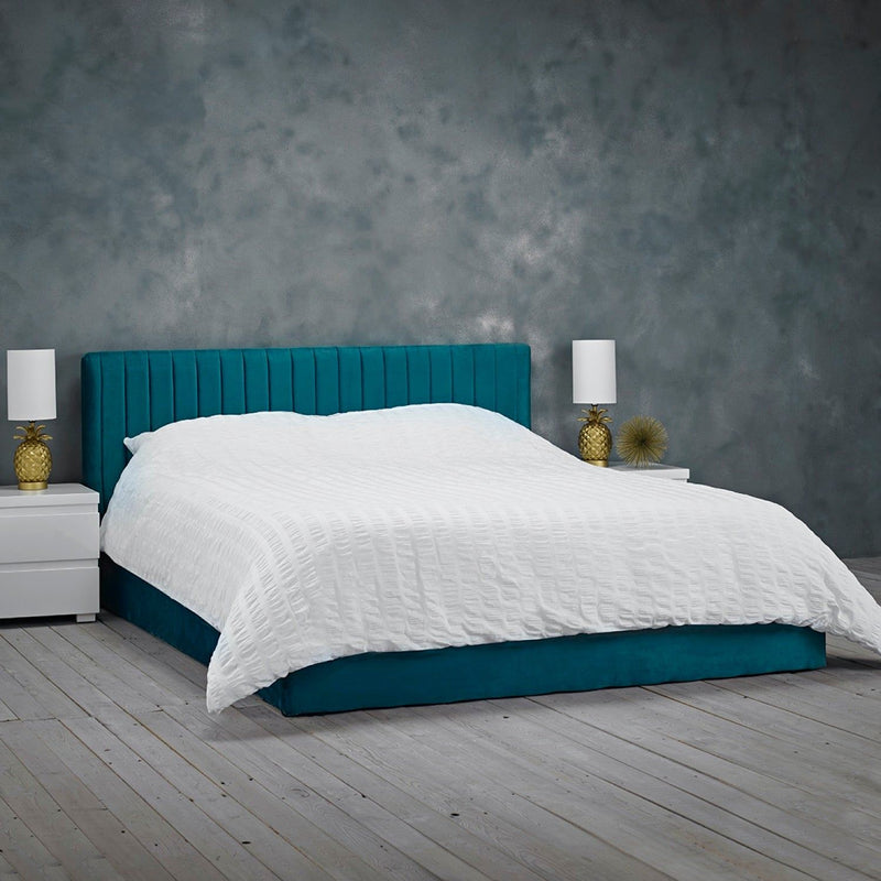 Briar Teal Kingsize Bed