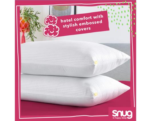 Snug Blissful Bedtime Pillow 4 Pack