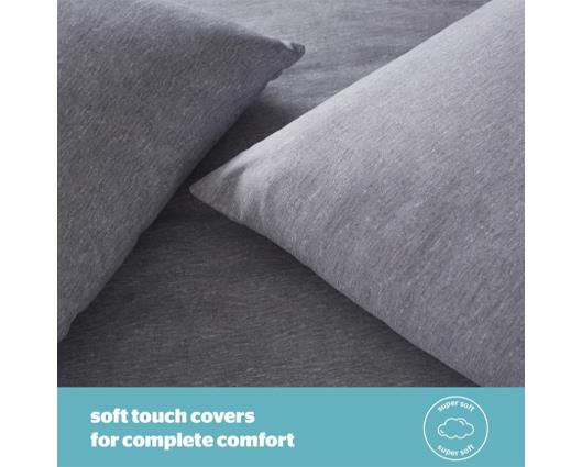 Double - Silentnight Coverless Duvet and Pillowcase Set - 10.5 Tog