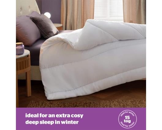 Superking - Silentnight Deep Sleep Duvet - 15 Tog