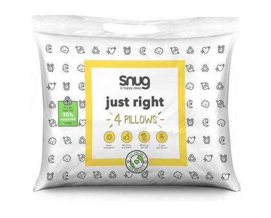 Snug Just Right Pillows - 4 Pack