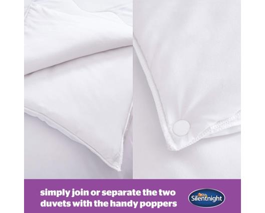 Double - Silentnight Deep Sleep All Seasons Duvet � 4.5 tog + 10.5 tog