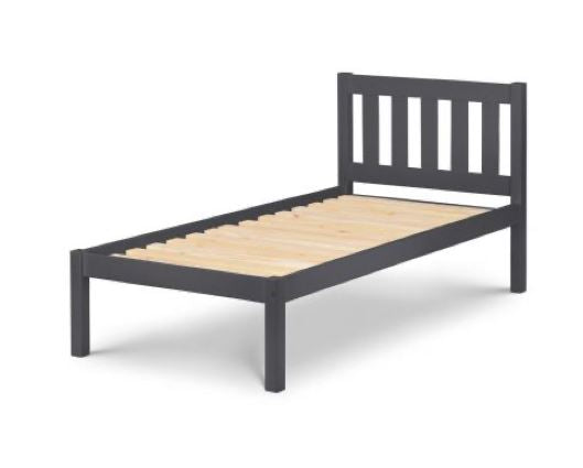 Luna Single Bed - Anthracite