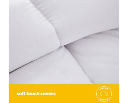 Double - Silentnight Hollowfibre Duvet - 13.5 Tog