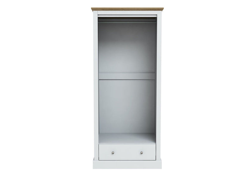 Dagwood 2 Door Wardrobe White