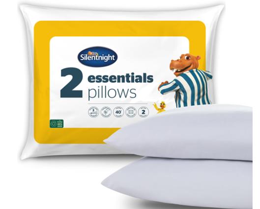 Silentnight Classic Hollowfibre Pillow - 2 Pack