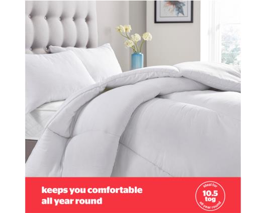 Double - Silentnight Bounceback Duvet - 10.5 Tog