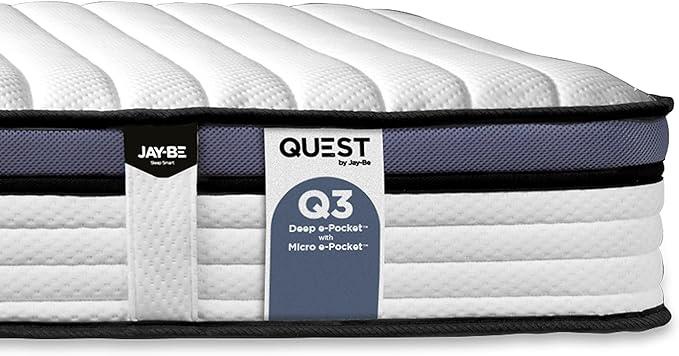 Q3 Epic Comfort deep e-Pocket with Micro e-Pocket Mattress- Single