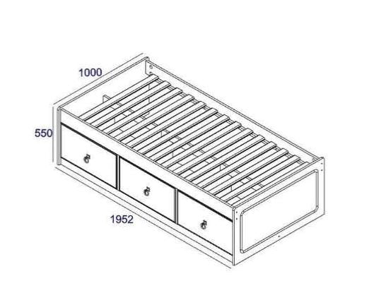 Corona Grey Cabin Bed