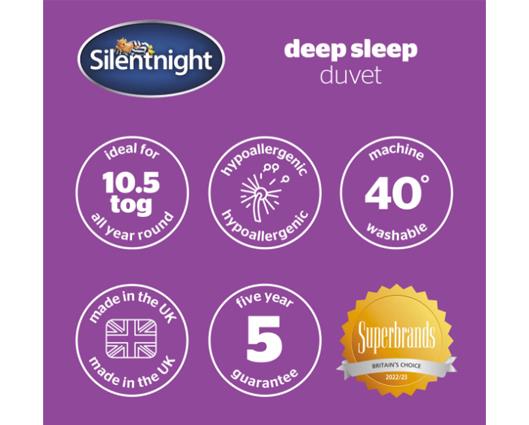 Single - Silentnight Deep Sleep Duvet � 10.5 Tog