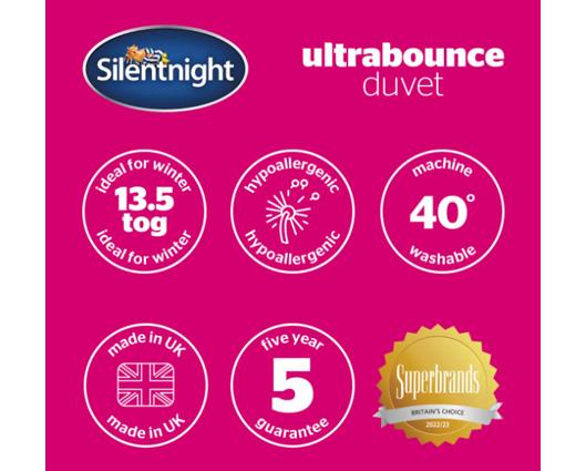 Double - Silentnight Ultrabounce Duvet � 13.5 Tog