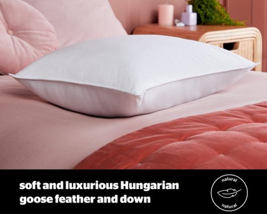 Silentnight Ultimate Luxury Hungarian Goose Feather & Down Pillow