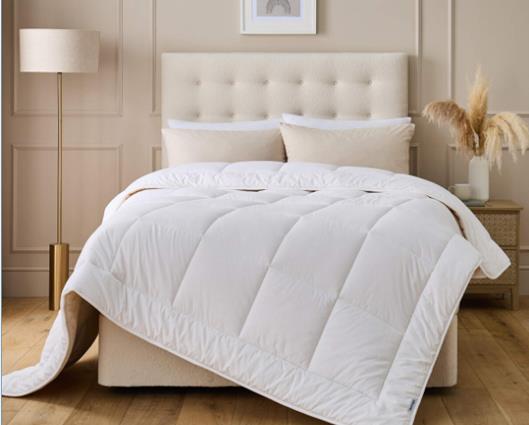 Double - Silentnight Natural Wool Collection Heavyweight Duvet