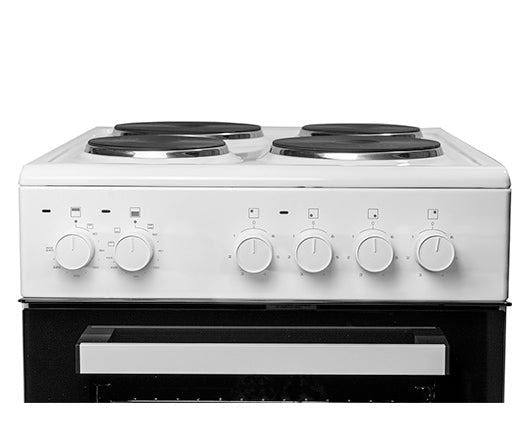 SIA ETS50" 50cm Twin Cavity Electric Cooker with Solid Plate Hob