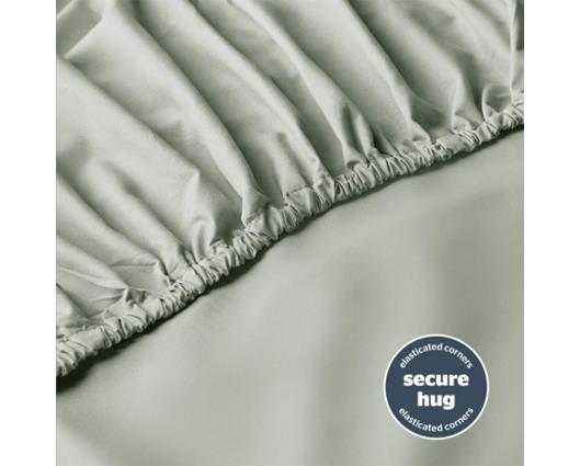 Superking - Silentnight Supersoft Sage Fitted Sheet