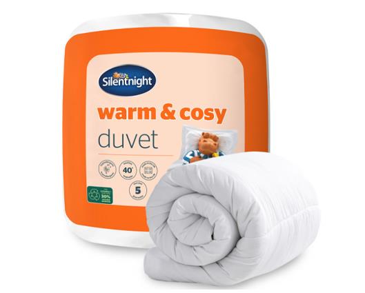 King - Silentnight Warm and Cosy Duvet � 13.5 Tog