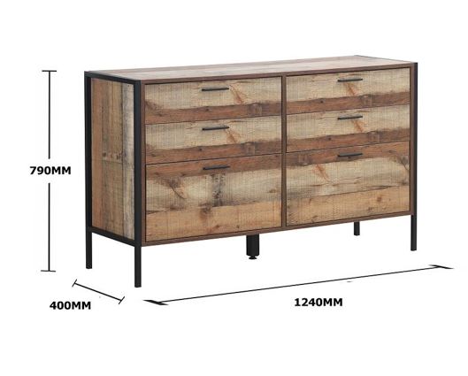 Horton 6 Drawer Chest