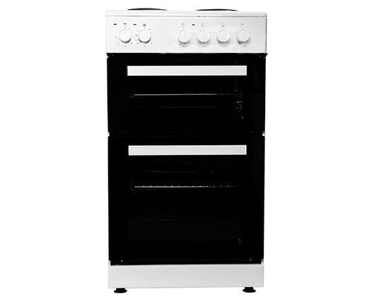 SIA ETS50" 50cm Twin Cavity Electric Cooker with Solid Plate Hob