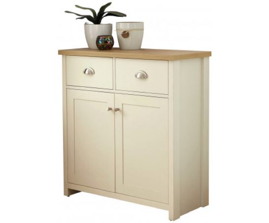 Lancaster Compact Sideboard- Cream