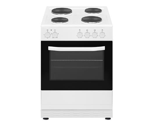 Simfer SIM60EW 60cm Single Cavity Electric Cooker with Solid Plate Hob