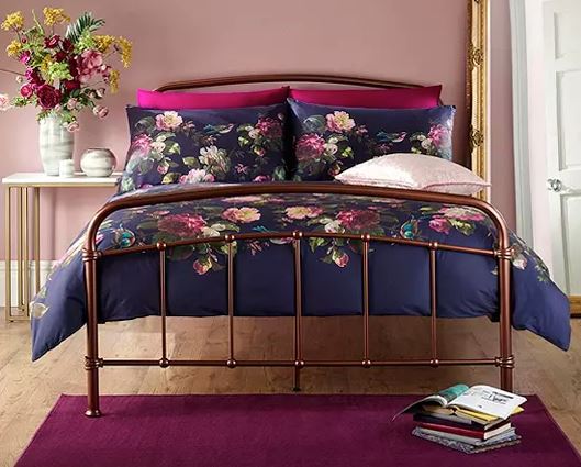 Halston Single Bed - Copper