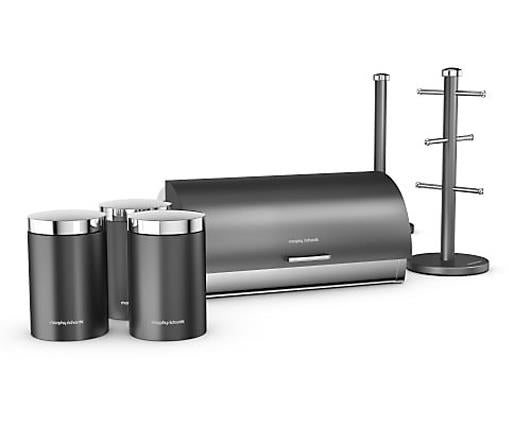 Morphy Richards Accents 6 Piece Storage Set - Titanium